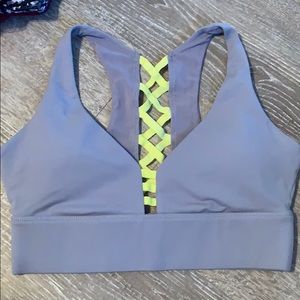 Fabletics padded crop sports bra